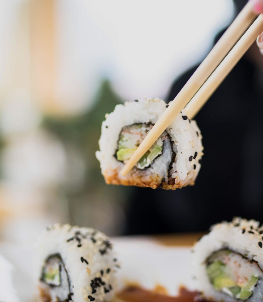 California roll sushi receta ingredientes