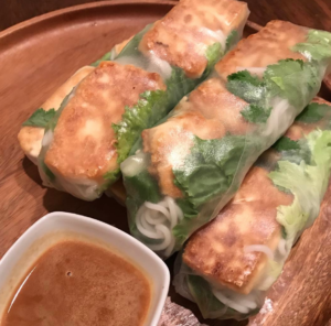 receta rollitos primavera tofu veganos vietnam